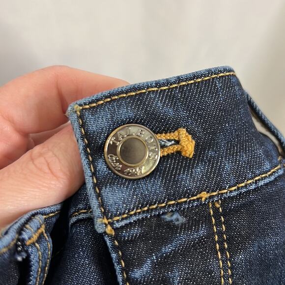 Talbots Bootcut jeans no size tag see measurements (10/12) - dark wash - Picture 7 of 9